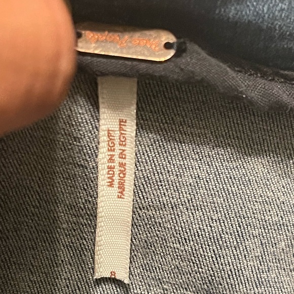 Free People Women’s Size 6 Modern Femme Blue Denim Mini Skirt - Picture 6 of 6